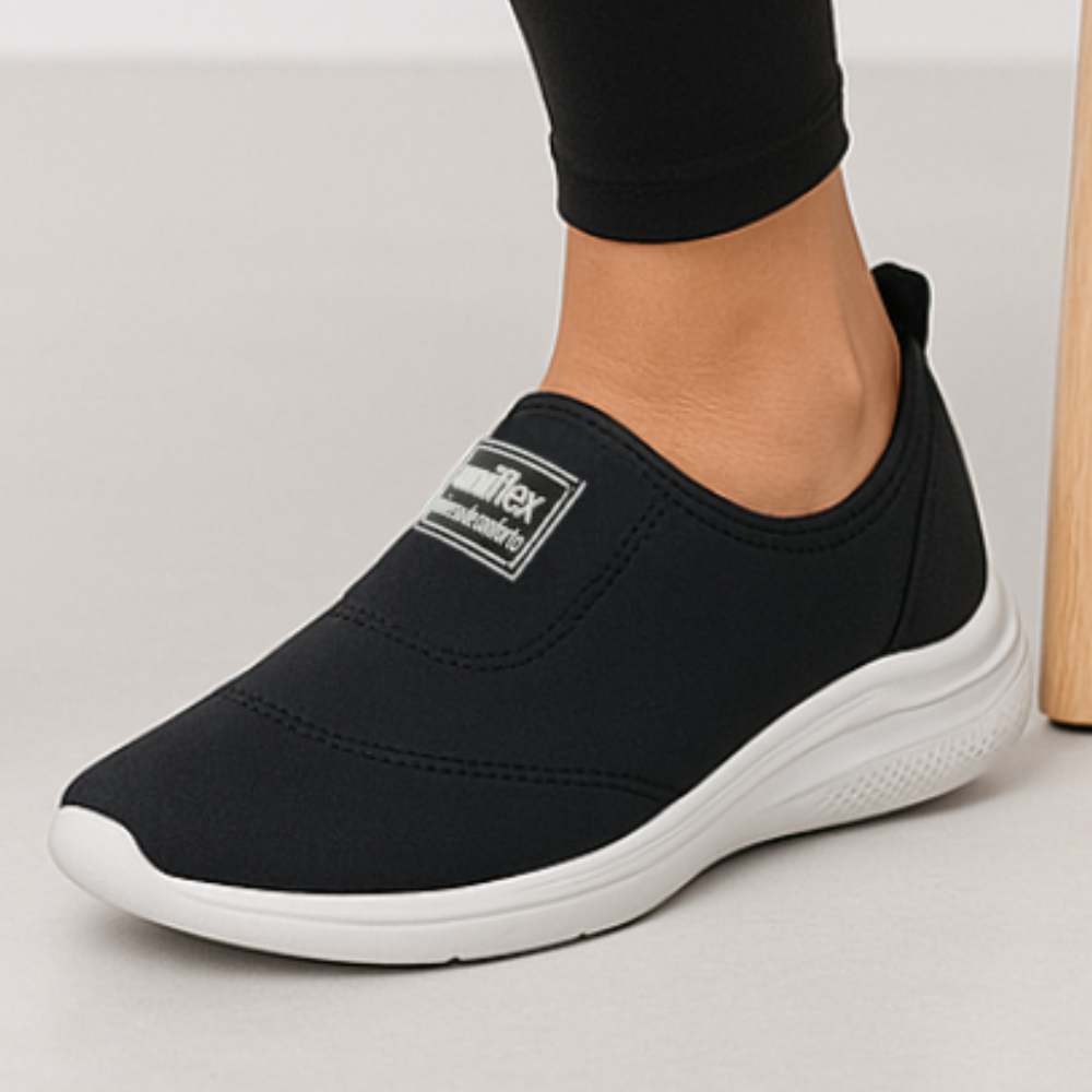 Kit Tênis + Palmilha Massageadora Ortopédico Para Esporão e Facite Plantar Calce Fácil