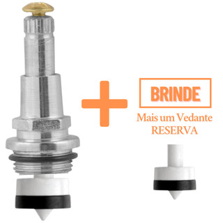 Reparo para Torneiras ou Registros - Válvula Vedante c50 Padrão Deca 16 Estrias Cromado universal