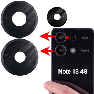 Lente De Vidro Da Câmera Traseira Para Xiaomi Redmi Note 13 4G - Vidrinho Da Câmera Note 13 4g em Oferta na Shopee