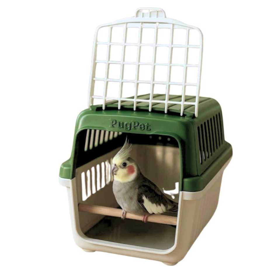 Transporte com Poleiro  para Calopsita e Periquitos em Oferta na Shopee