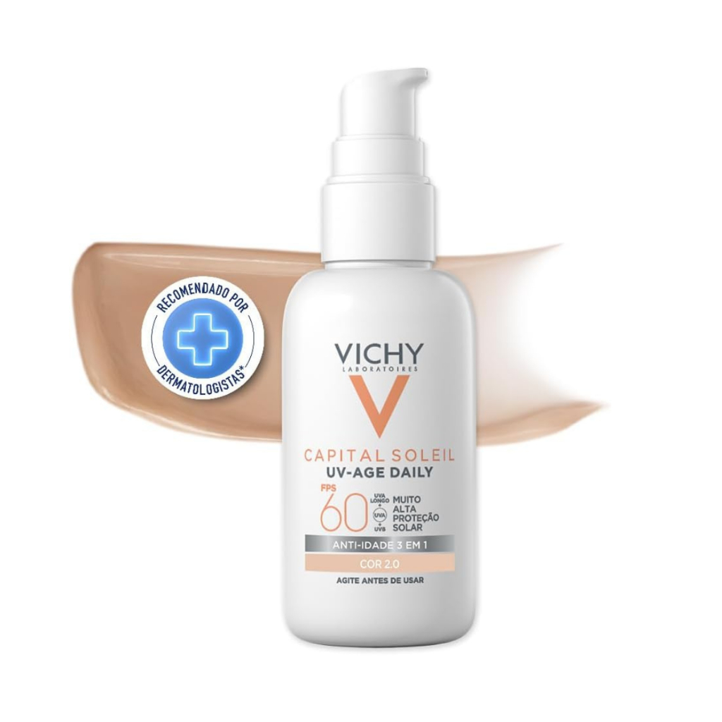 O que é Protetor Solar Facial Vichy Uv Age Daily Fps60? Guia e Onde Comprar | BuscaProdutos