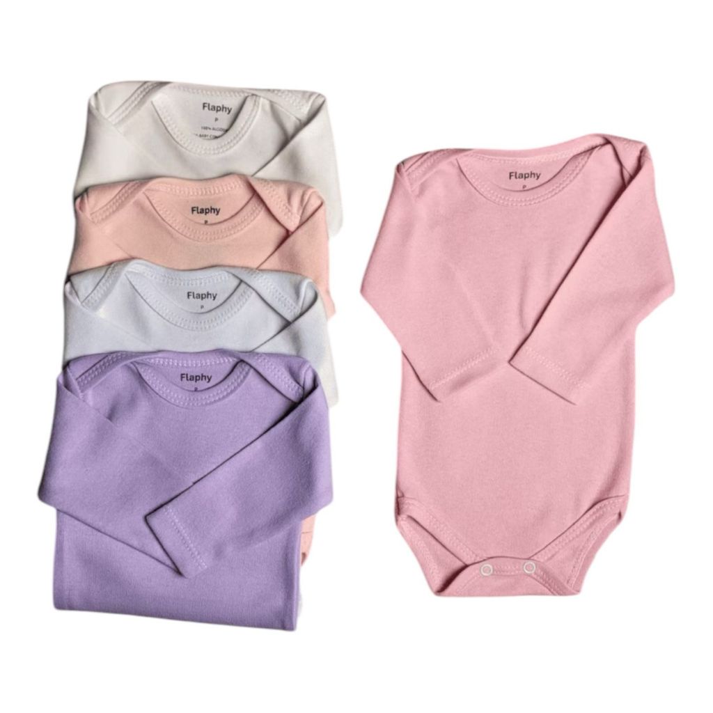 kit 4 peças mijão calça e body manga longa infantil bebe feminino masculino algodão enxoval menino e menina meternidade