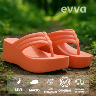 Chinelo Feminino Plataforma Salto Super Leve e Macio em EVA em Oferta na Shopee