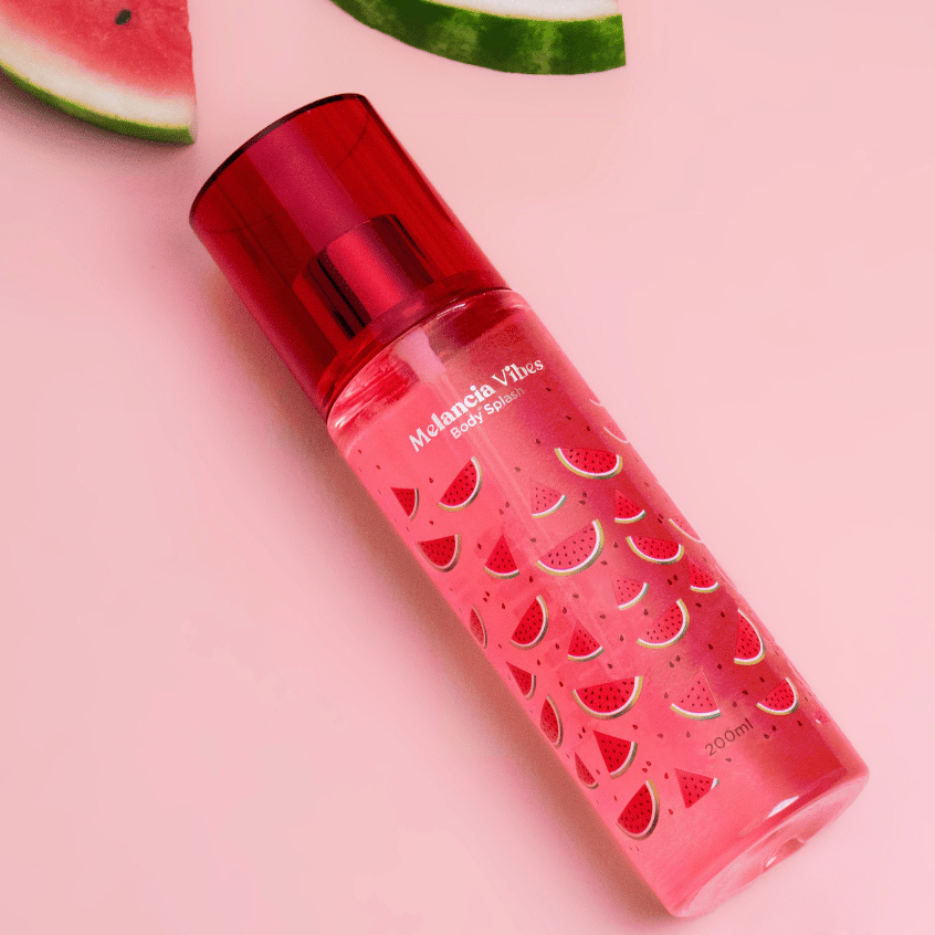 Body Splash Feminino Corporal Melancia E Peônia Edição Limitada 200 ml