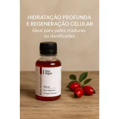 Óleo de Rosa Mosqueta Refil 100ml | Clareia Manchas e Hidrata – 100% Puro e Natural Stex Vegan