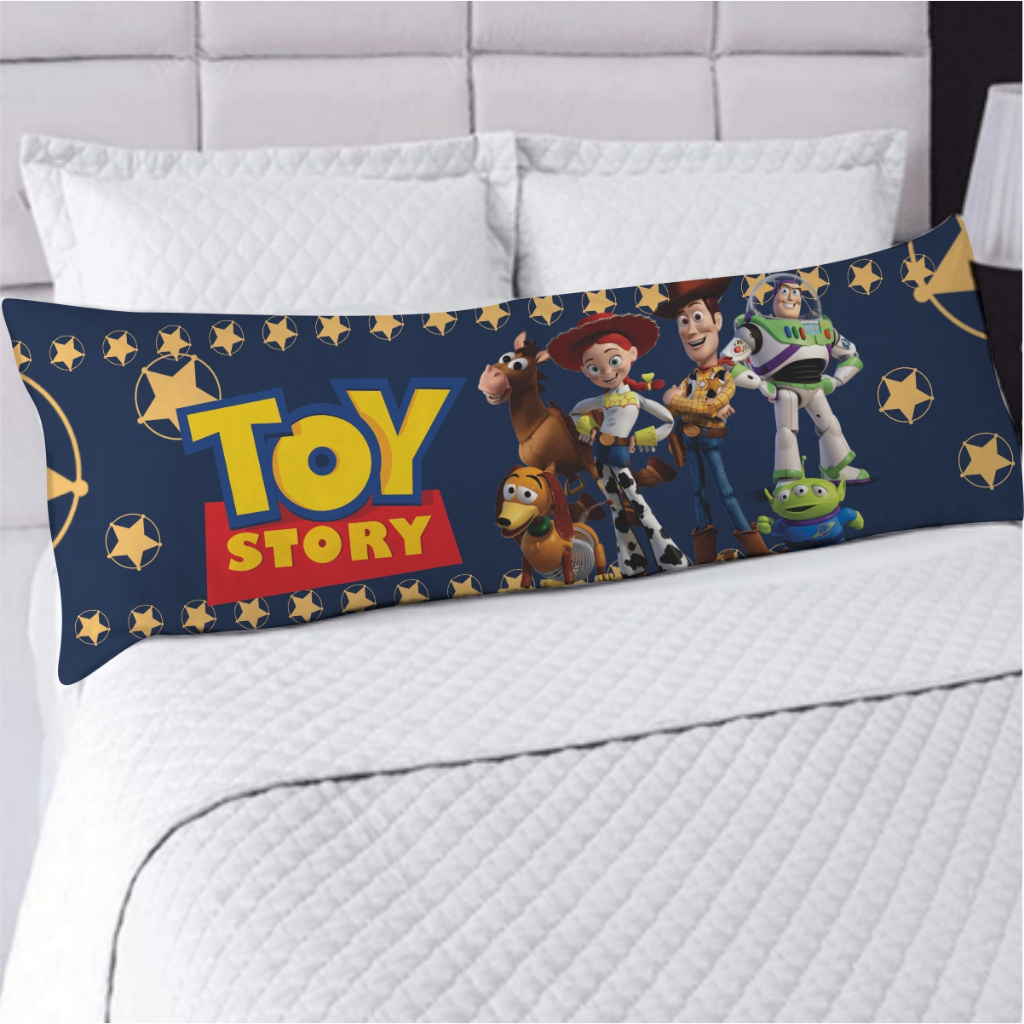 Fronha Toy Story ou Travesseiro de Corpo + Fronha Estampa infantil Divertida