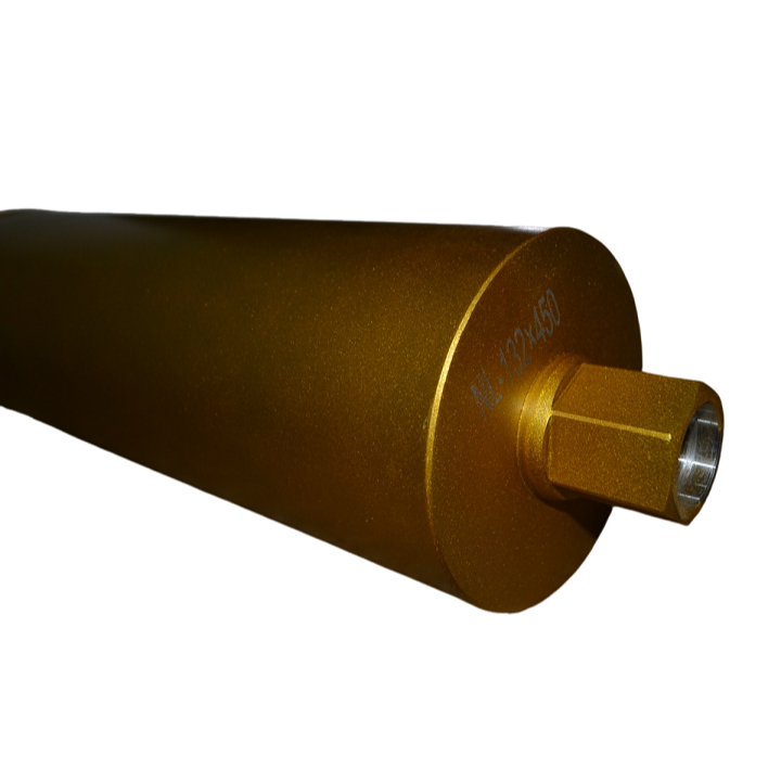 Serra Copo Diamantada Broca Perfuratriz 132mm X 450mm 1.1/4
