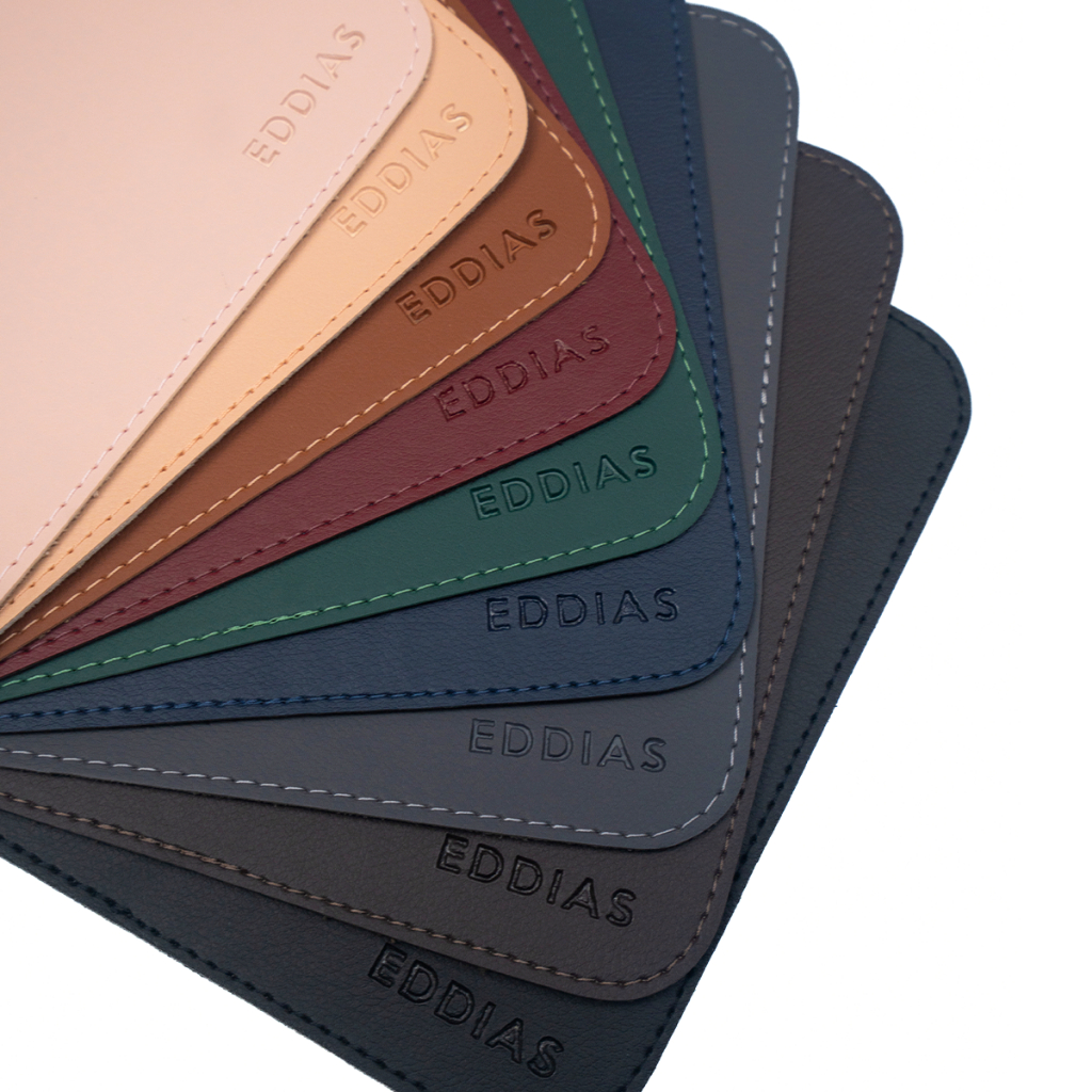 Mouse Pad Desk Pad Grande Eddias Escritório Ergonômico Mesa 90x40cm Em Couro Ecológico Off...