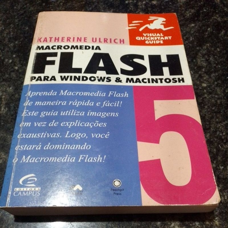 macromédia flash para Windows e macintosh 5