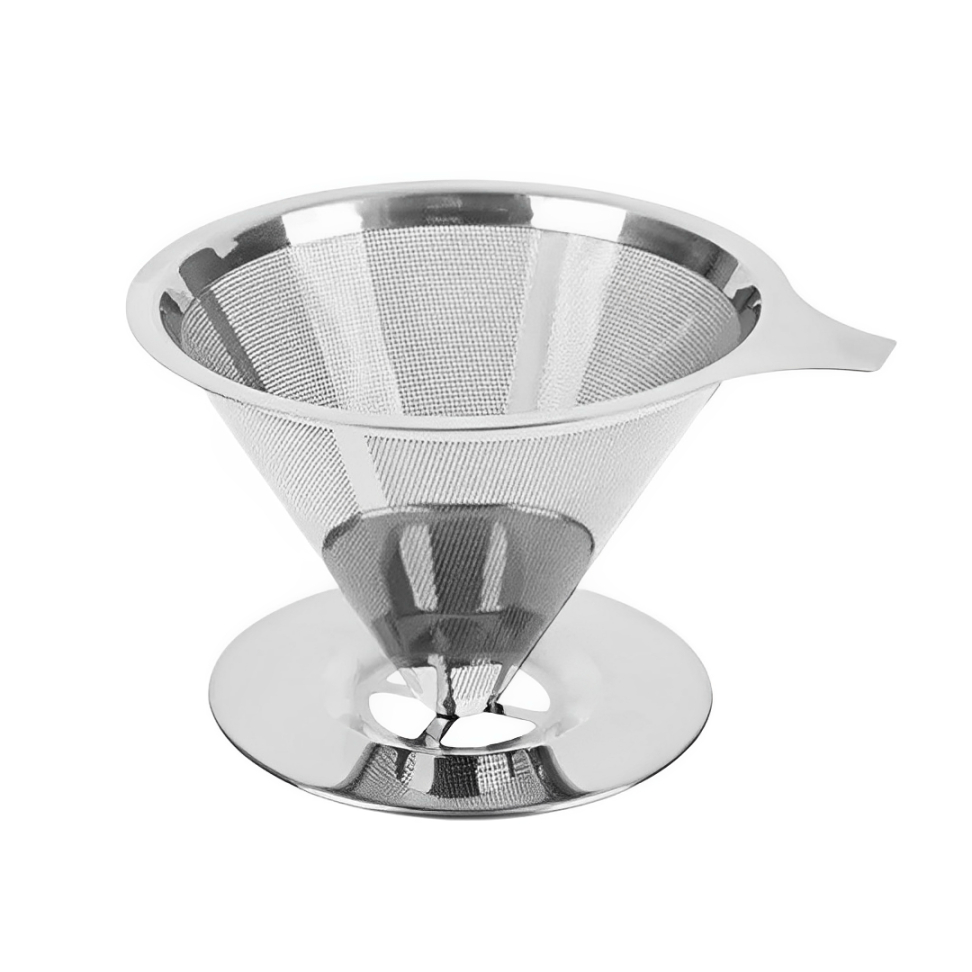 Coador Filtro De Café Aço Inox Sem Uso De Papel em Oferta na Shopee