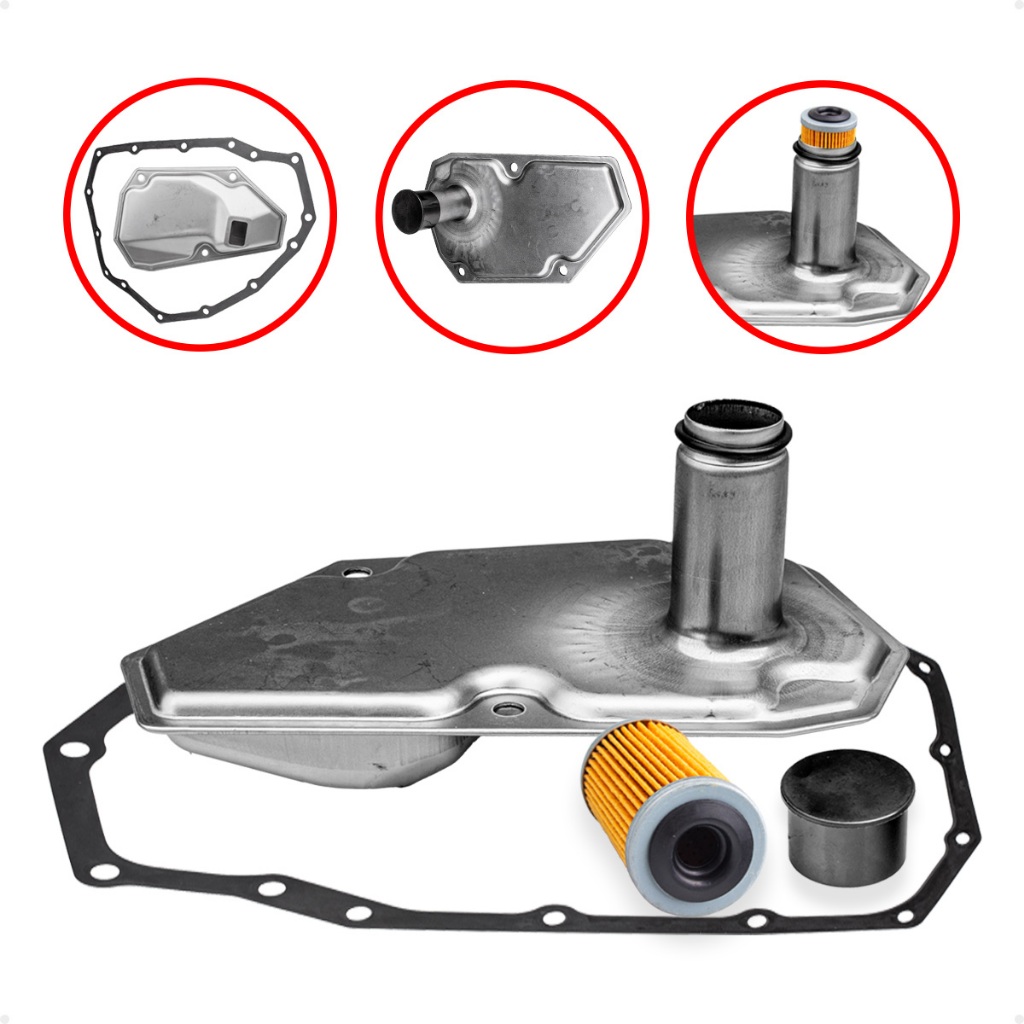 Filtro Câmbio Automático Nissan Versa March 1.6 16V 2011 a 2019 Renault Captur Duster 1.6 2017 a 2021