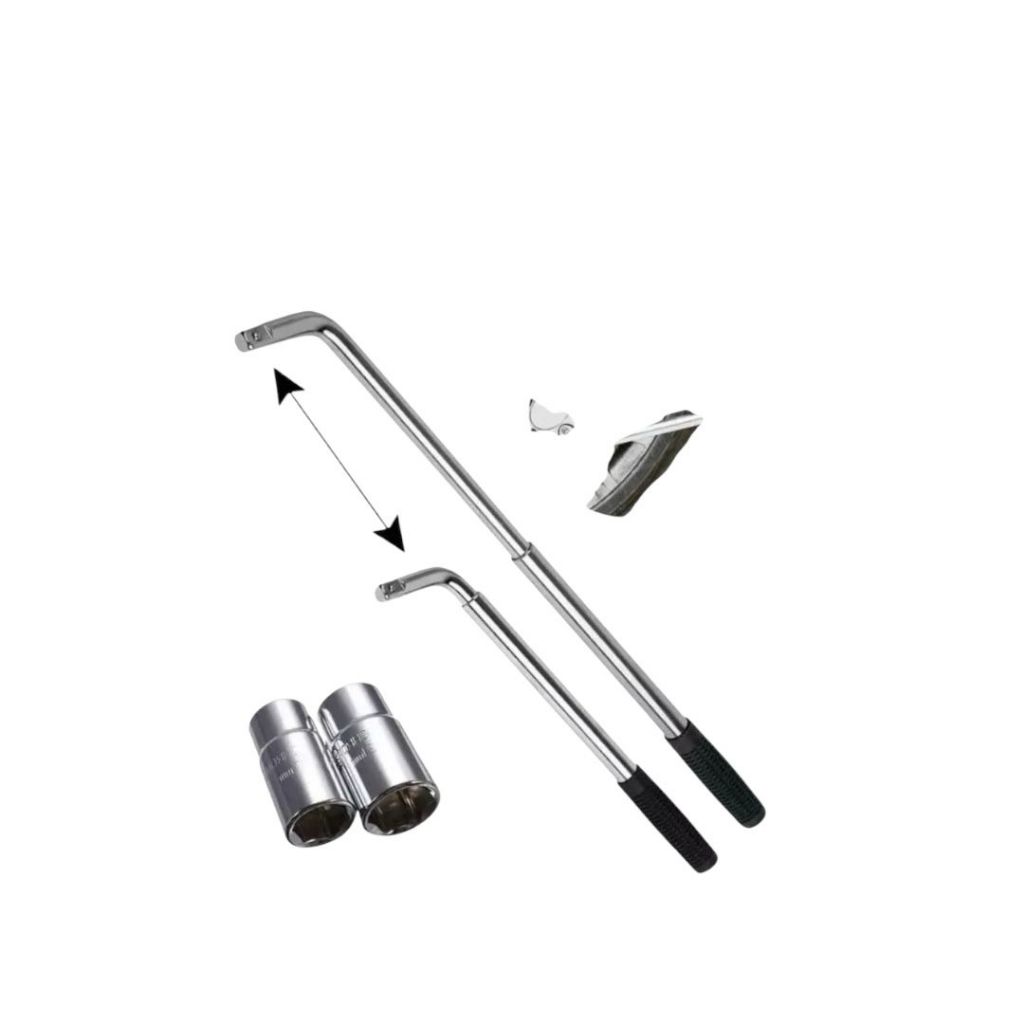 Chave De Roda L 17 19 21 23mm Telescópica Extensiva
