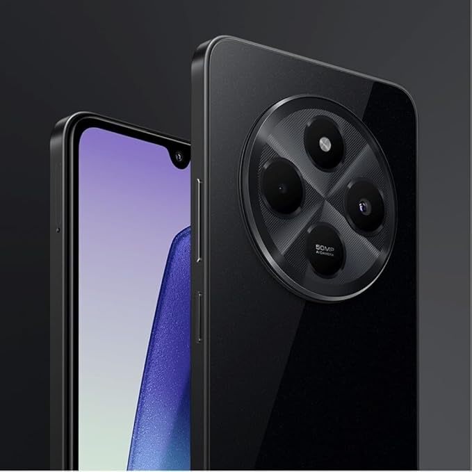 Celular Xiaomi Redmi 14C 128GB 4GB RAM – Cor Preto Meia Noite Dual SIM 4G