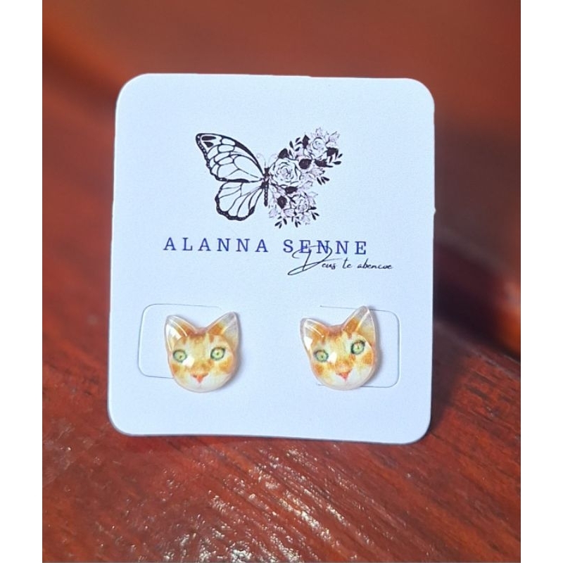 Brinco de Gato Fofo Feminino Estilo Cute Presente para Gateiros