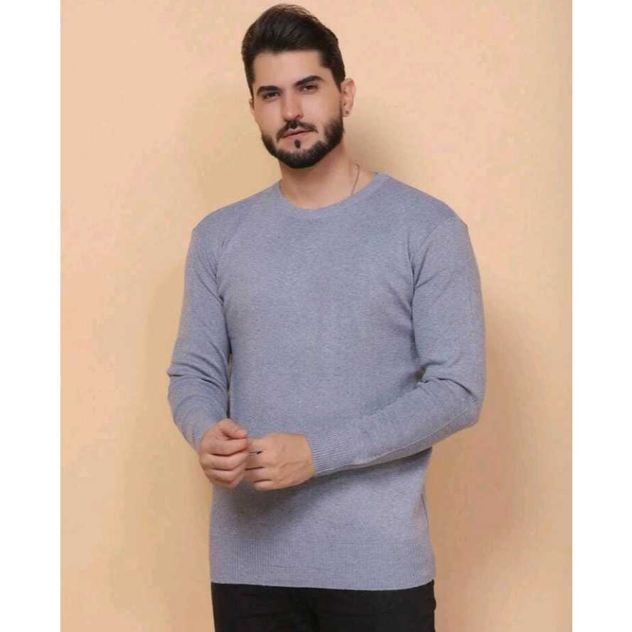 Cardigan Sueter Blusa de Frio Importada Gola Redonda Malha Grossa 100% Algodão Premium 2025 out/inv