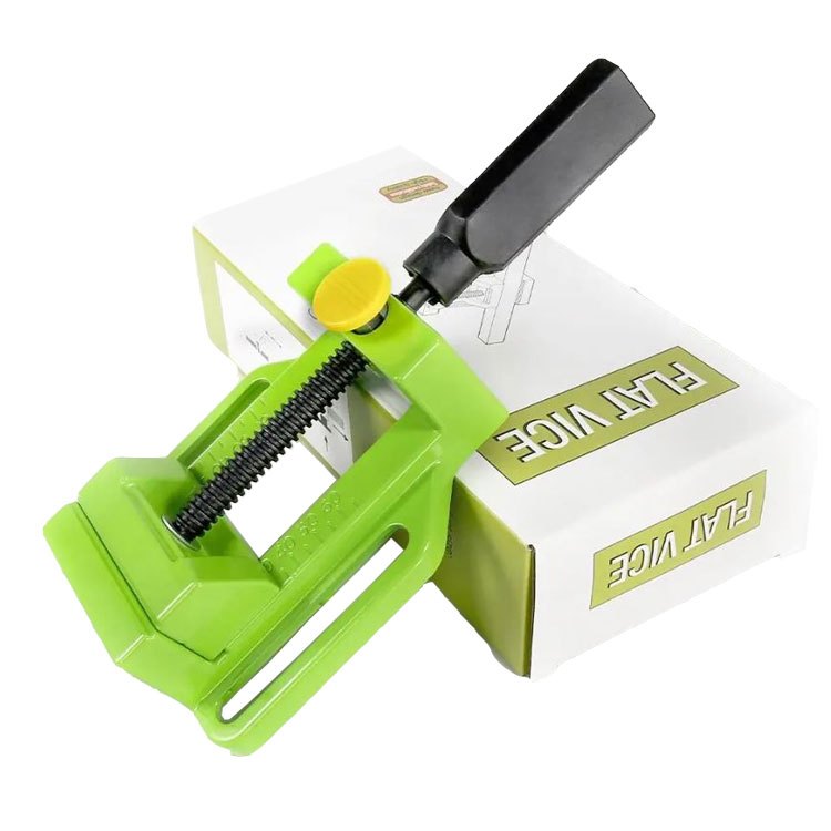 Mini Torno Morsa 70mm Para Suporte de Furadeira e Mesa de Coordenada