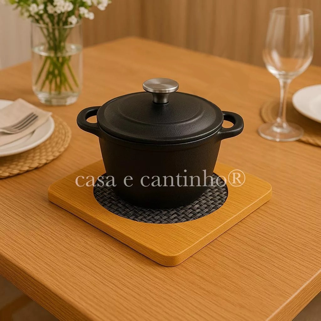 Kit 4 Peças Porta Panela Suporte de Panela Descanso de panela Apoio Panela Resistente Multiuso em Oferta na Shopee