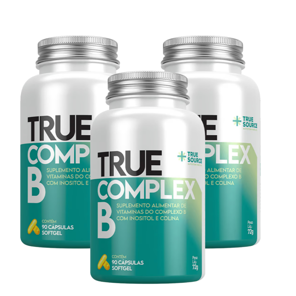KIT 3 True Complex B 90 Cápsulas True Source