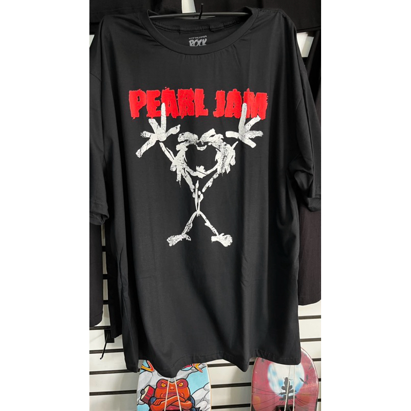 CAMISA PEARL JAM ALIVE OFICINA ROCK