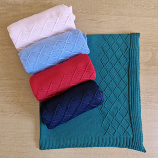 Manta Berço Decorativa Bebê Menino e Menina Saida Maternidade 90x77cm em Oferta na Shopee