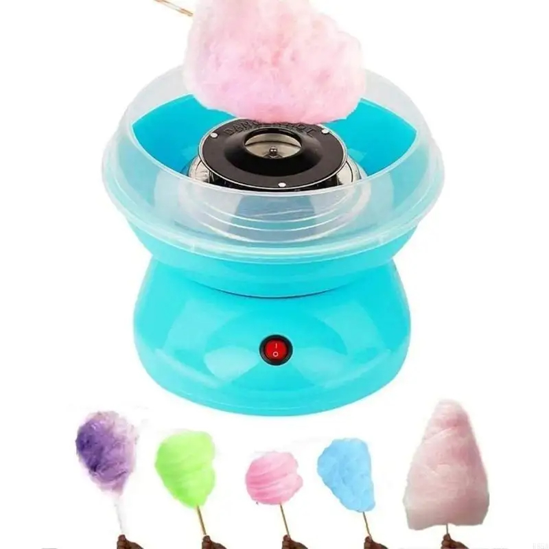 Máquina Algodão Doce Portátil Elétrica Para Festa 110v / 220v Sobremesa
