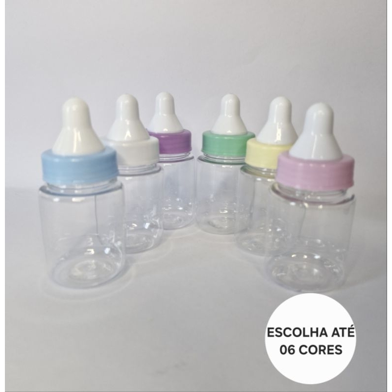 30 uni mini mamadeira para lembrancinhas chá de bebê e chá revelação / lembrancinha chá revelação