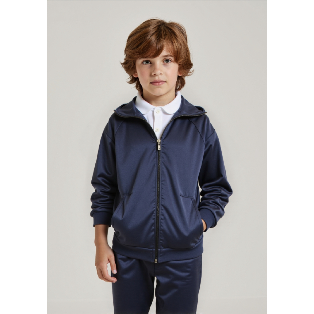 Jaqueta Escolar Chimpa Unissex para Crianças Adolescentes Conforto Inverno em Oferta na Shopee