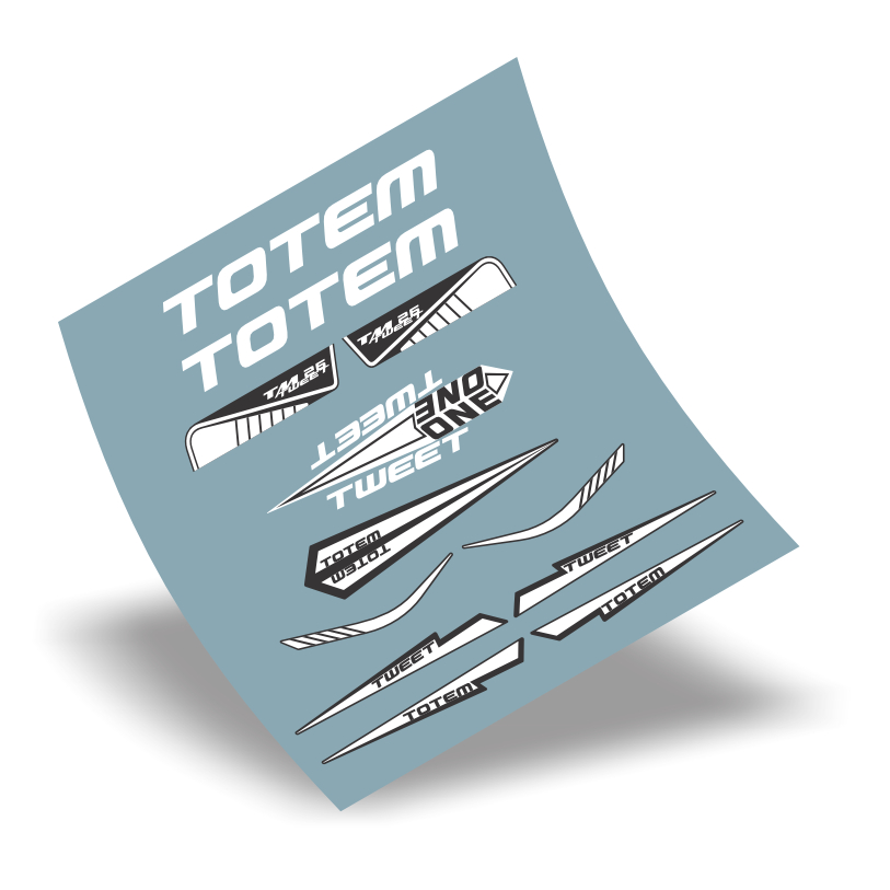 Kit de adesivos Totem Tweet One
