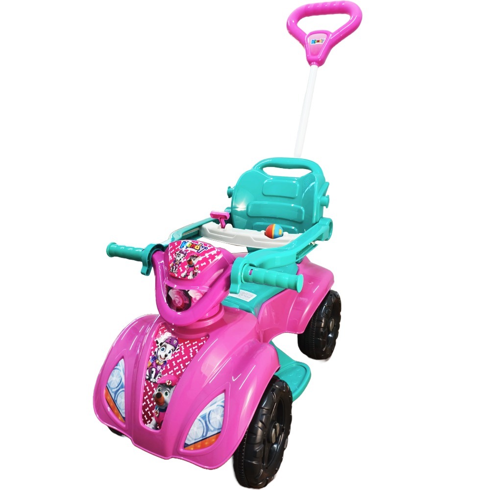 Quadriciclo 1 a 3 Anos - Até 30kg Carro Passeio Menina Ajuste Altura e Profundidade- Crianças De Até 1mt - QUEEN SHOP em Oferta na Shopee