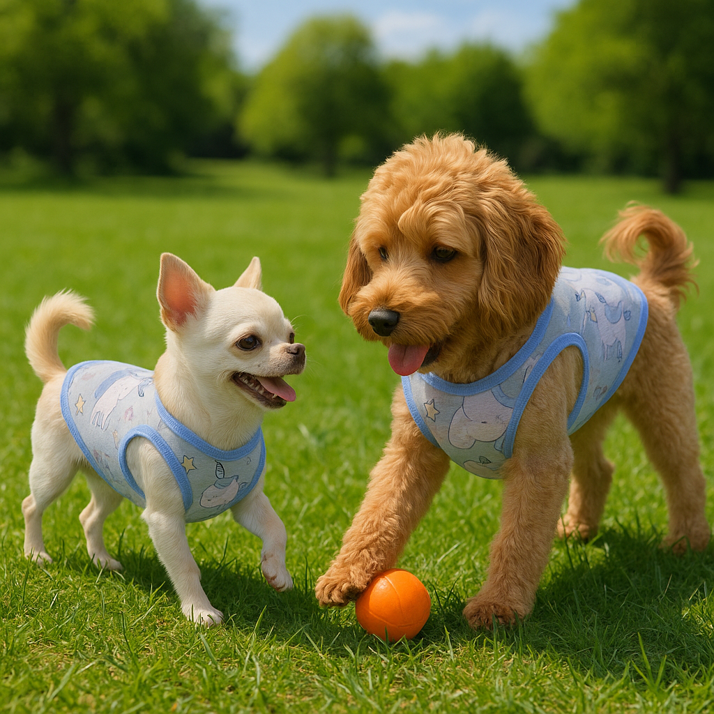 Roupa Pijama Para Verão e Primavera - Para Cães e Gatos - Coloridas - Diversos Tamanhos- Tecido Leve em Oferta na Shopee