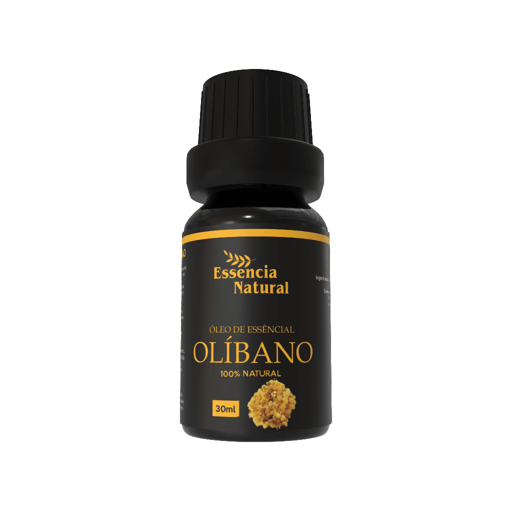Óleo Vegetal de Olíbano 30 ml Puro e Natural - Kits com 1, 2 e 3 Unidades ESSENCIA NATURAL