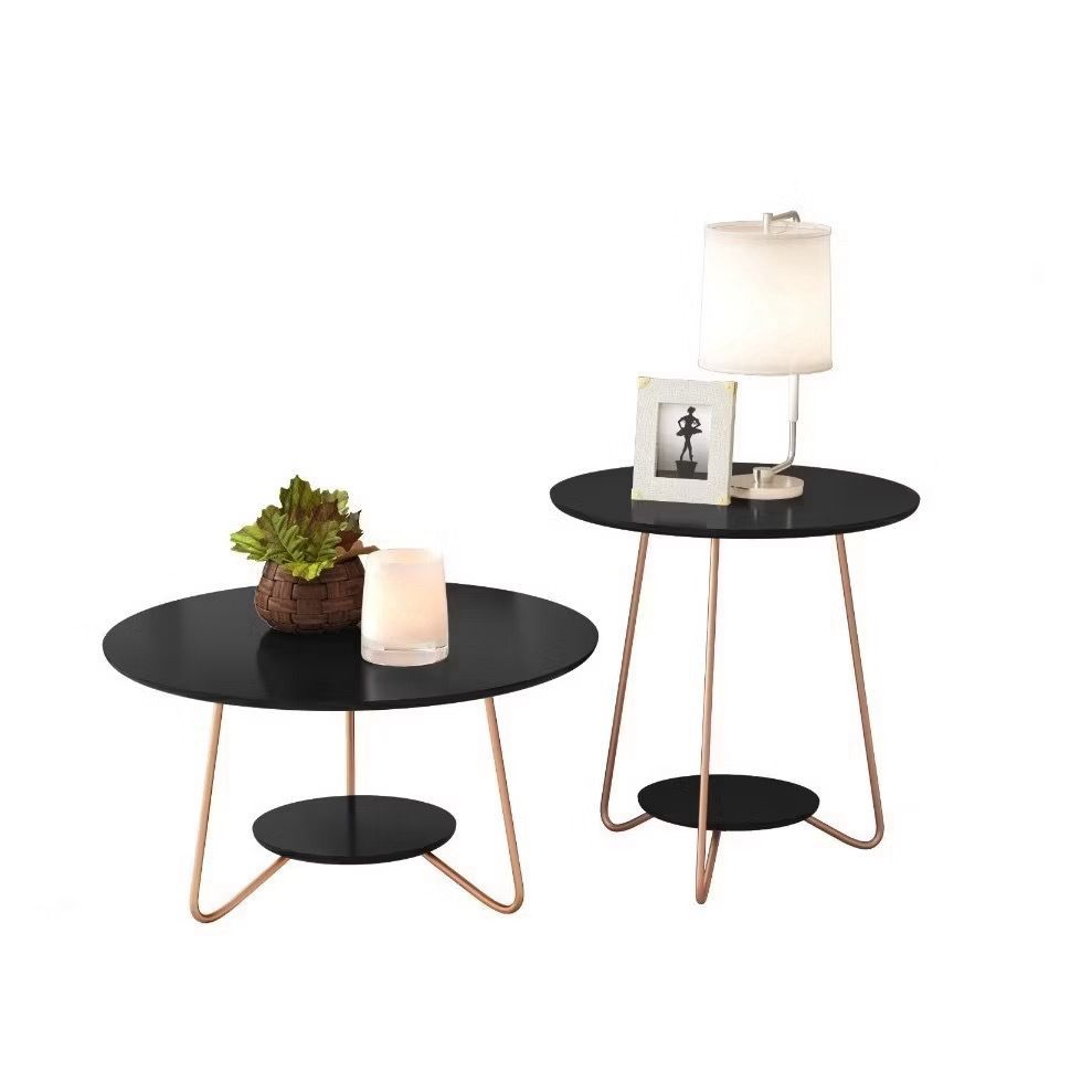 Conjunto Mesa Centro E Mesa Lateral Liz Diversas Cores em Oferta na Shopee