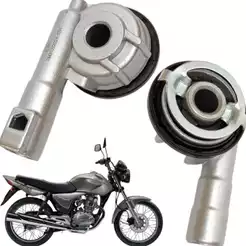 Kit Engrenagem Velocimetro Completa Com Trava Titan 150 Esd 2004 2005 2006 2007 2008 Caracol