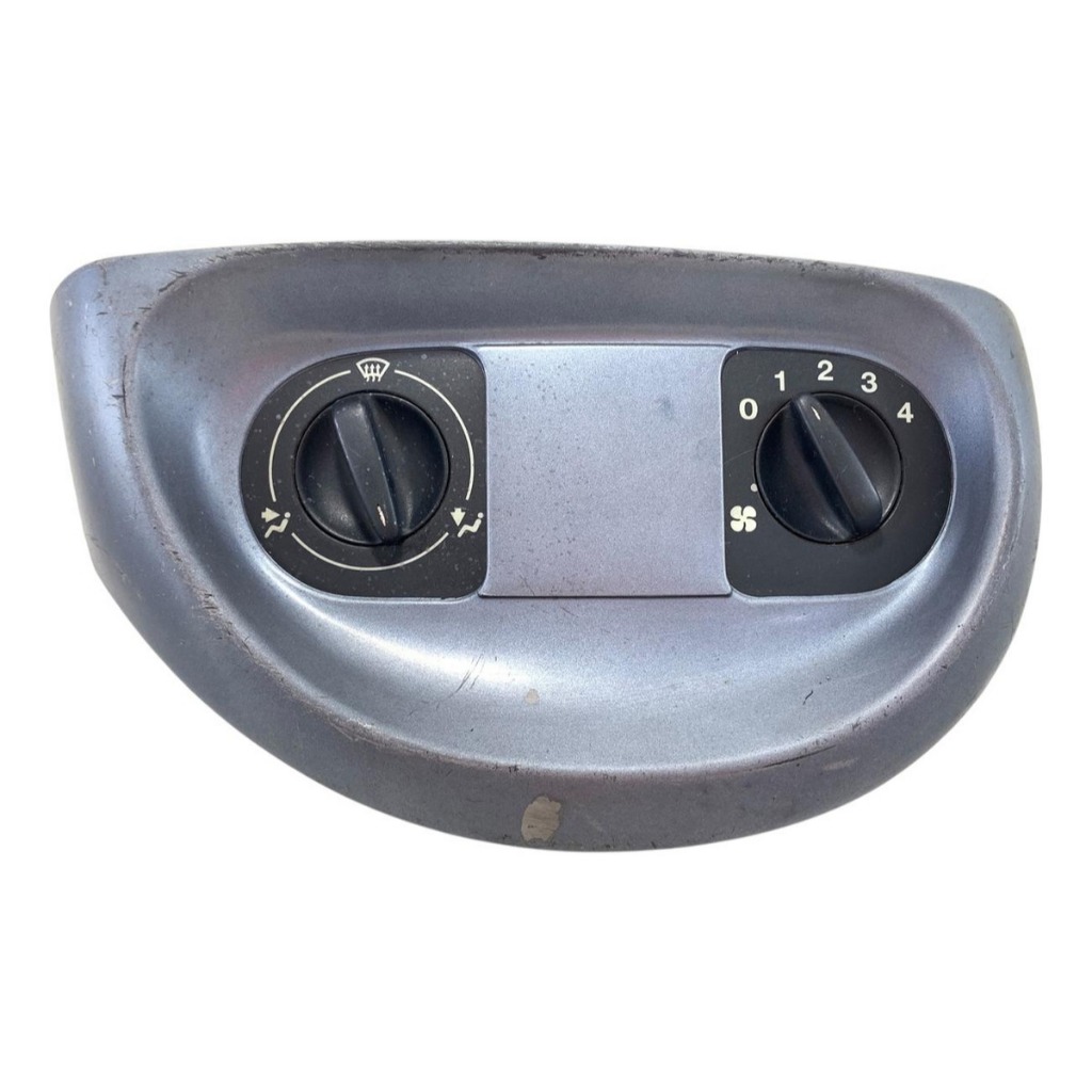 Painel Comando Ventilação Ar Para Ford Ká 1999 2000 2001 2002 Azul C/riscos Original