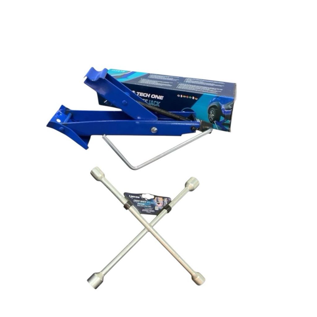 kit estepe macaco 600kg chave de roda cruz