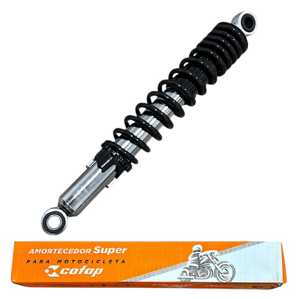 Amortecedor Preto P/Moto Honda Cg Titan/Start 125/150/160 Fan 125/150 Cofap