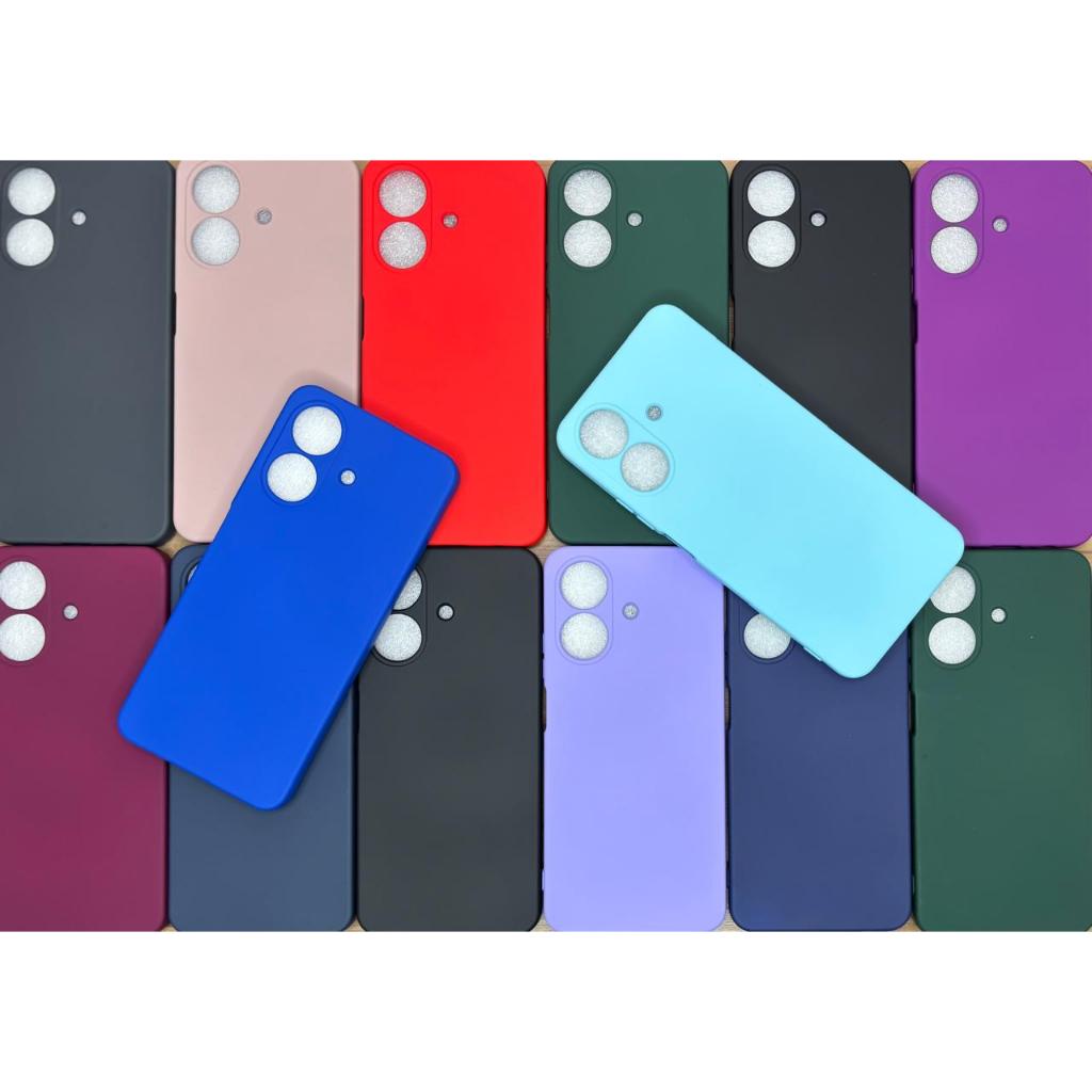 Capa Capinha Para  Realme Note 60  Silicone Aveludado Película Case