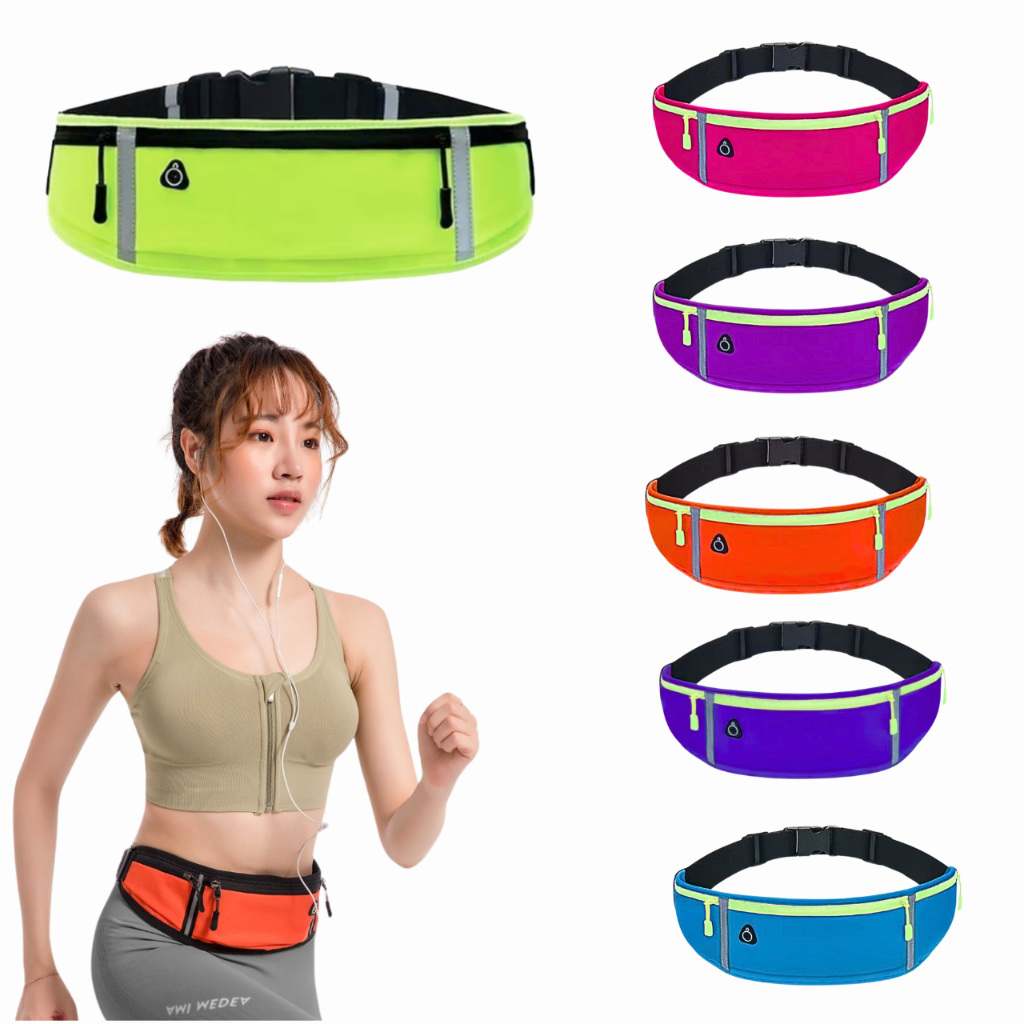 Bolsa Cintura Impermeável Unissex: Ideal para Correr, Malhar e Atividades ao Ar Livre
