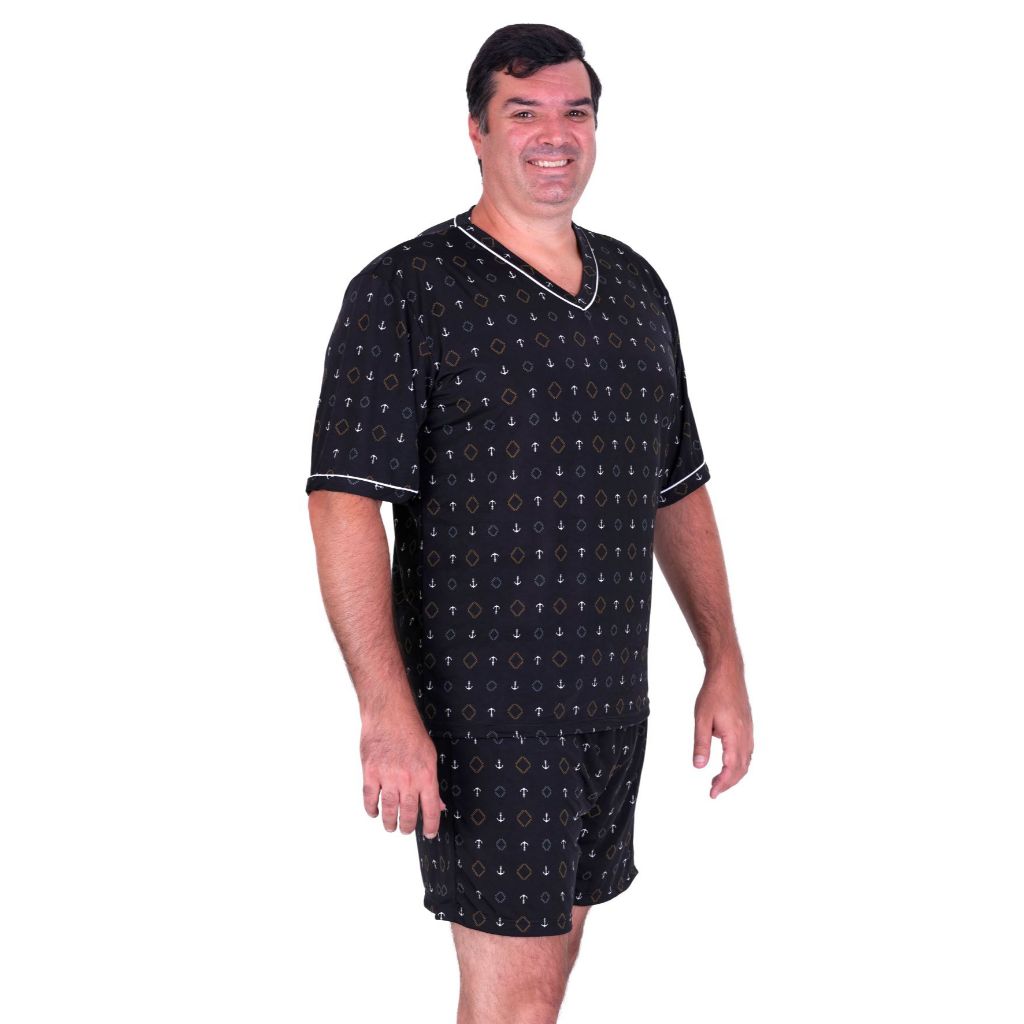Pijama Masculino Liganete Malha Fria