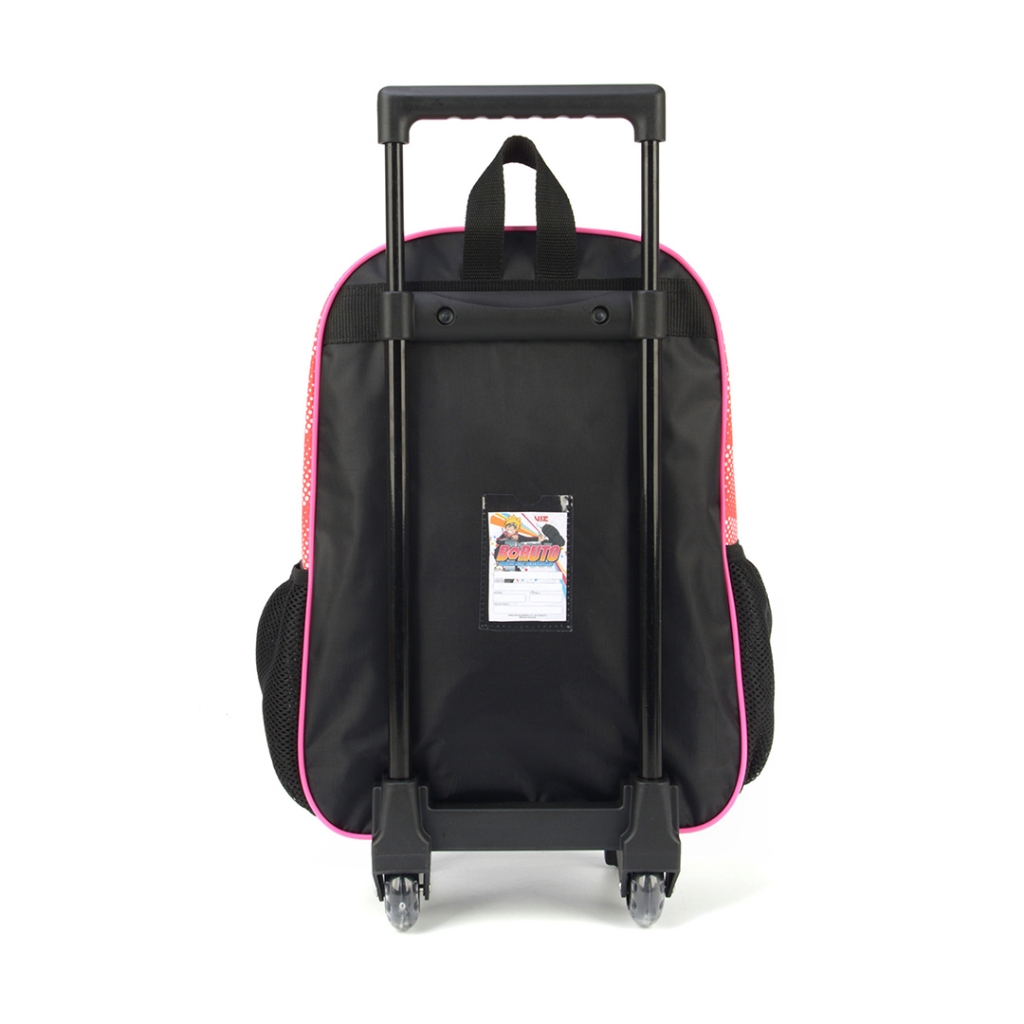 Kit Mochila Rodinhas Estojo Lancheira Boruto Next Generation Naruto Shippuden Ninja Shinobi Anime — imagem 2 de 2