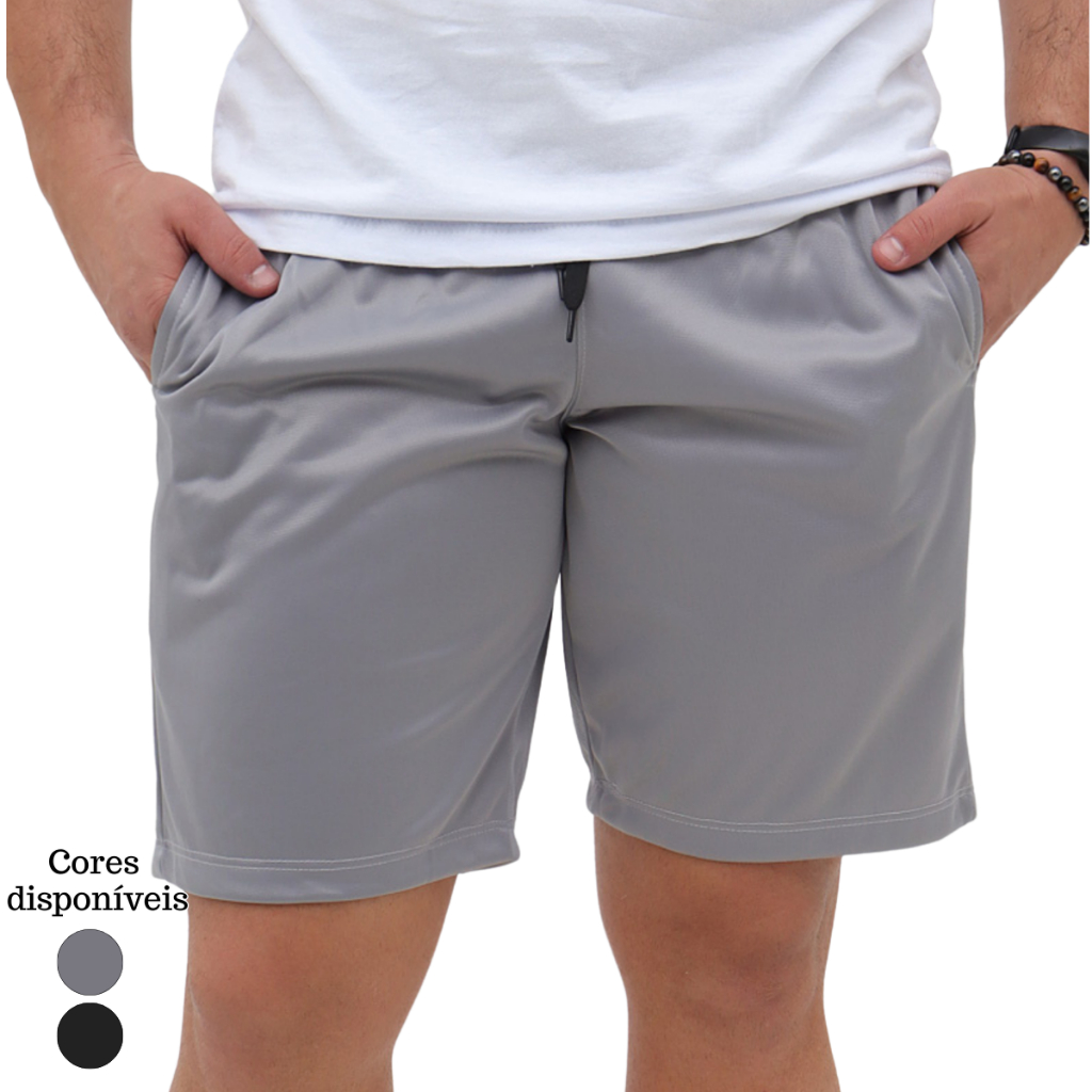 Bermuda Masculina Adulto Calção Futebol Short Esportivo Shorts Chimpa Treino Corrida Tecido Leve