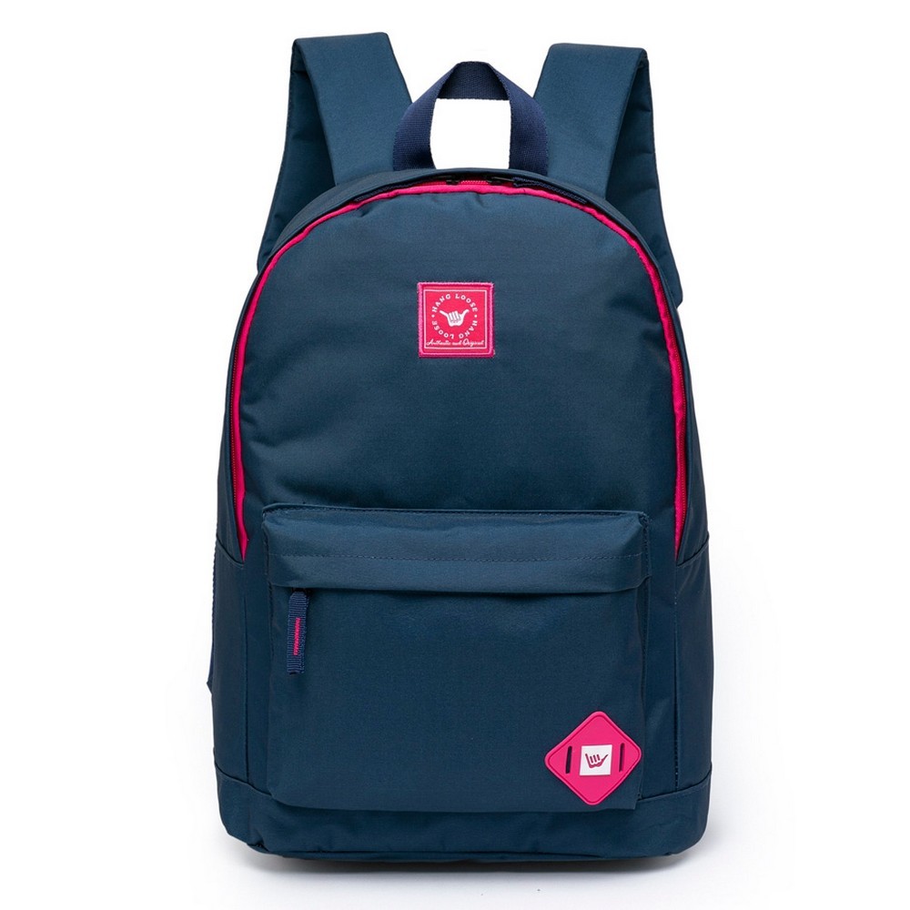 Mochila Escolar Hang Loose Feminina Passeio Casual Moderna Resistente - Women Bags