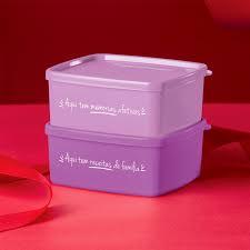 Tupperware kit Jeitosinho 400ml Aqui tem memórias e receitas 2 peças 👀💯