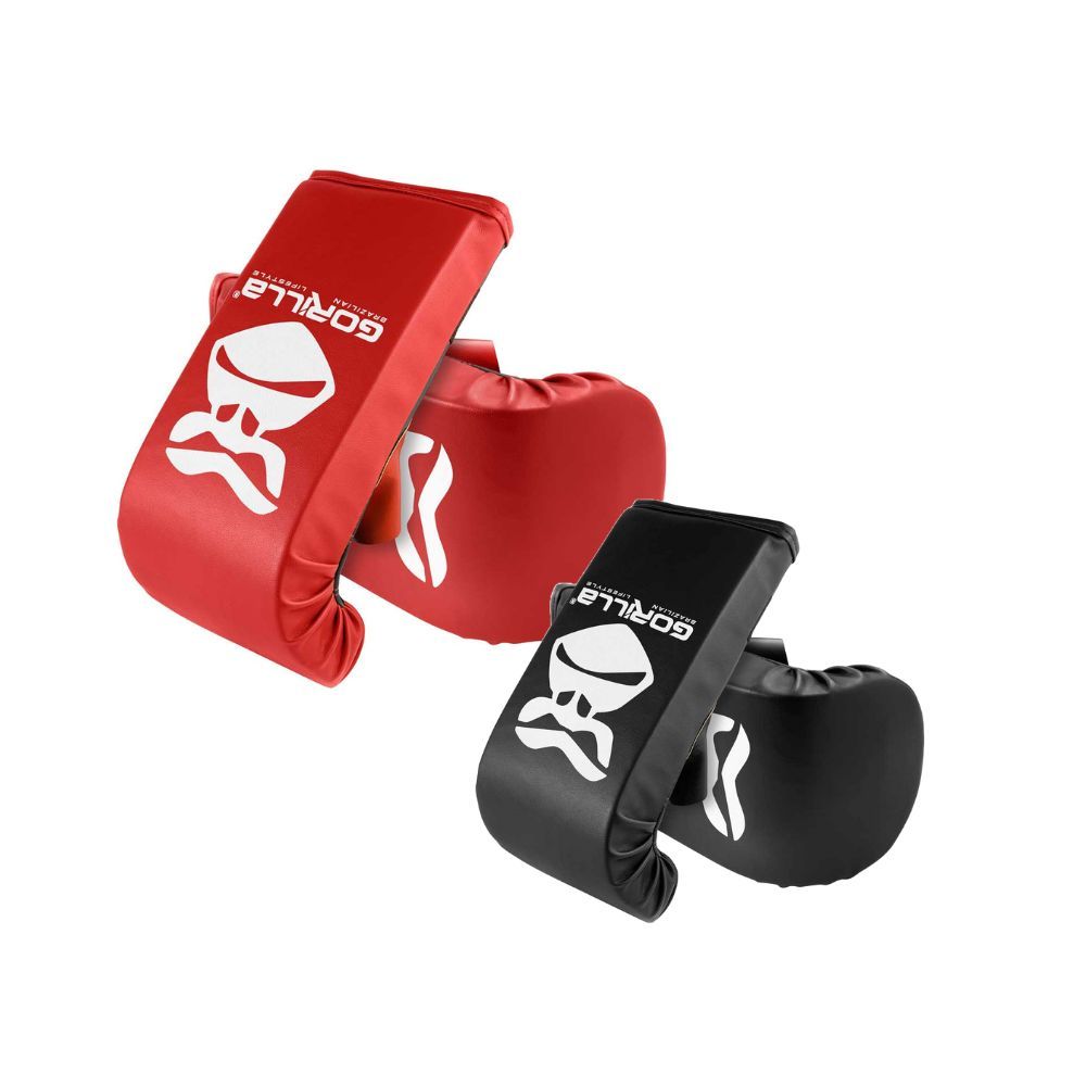 Kit infantil 2 Pares de Luva Bate saco Infantil Unissex Gorilla -Boxe MuayThai Treino Defesa Pessoal