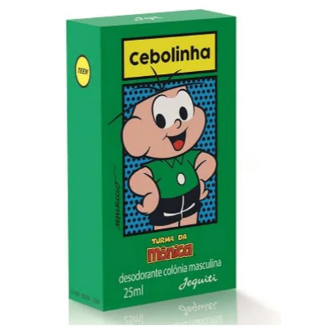 Desodorante Colônia Jequiti Cebolinha - Miniatura 25ml e 50ml - Fougére Refrescante