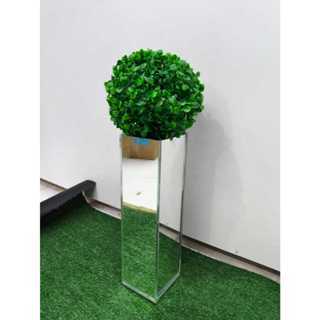 Vaso espelhado Para Flor Artificial - 30cm em Oferta na Shopee