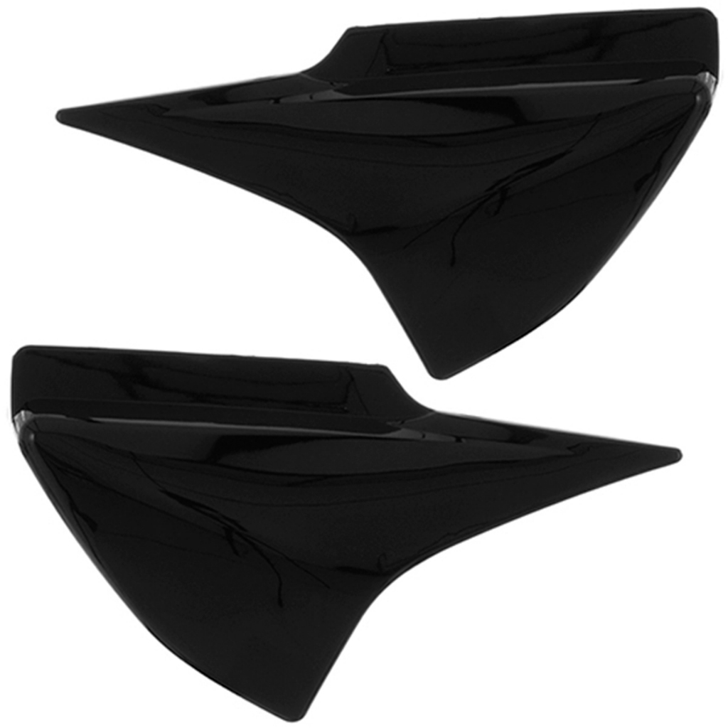 Carenagem Par De Tampa Lateral Carcaça Plástica Modelo Original Cromo Forte Para Moto Honda Titan 150 2004 A 2008