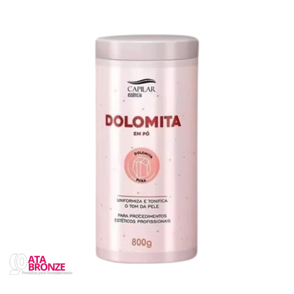 DOLOMITA PURA EM PÓ 800g - CAPILAR ESSÊNCIA