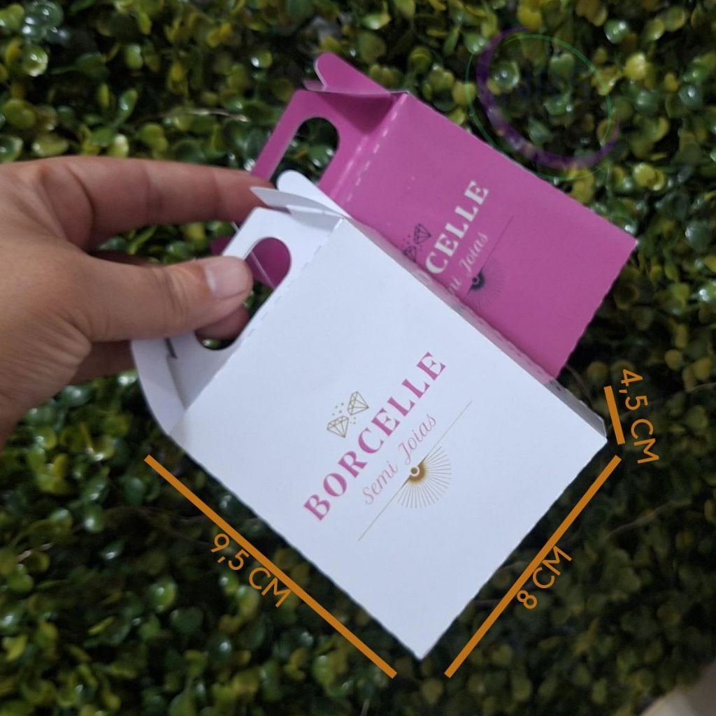Sacolinha Para Joias Lembrancinhas Personalizadas Sua Logo Sua Arte — imagem 2 de 2