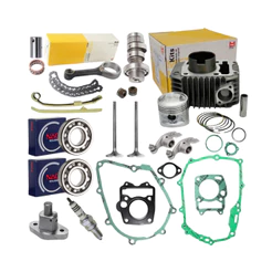 Kit Cilindro Motor Metal Leve Biz 125 até 2008 Balancim Comando Válvulas